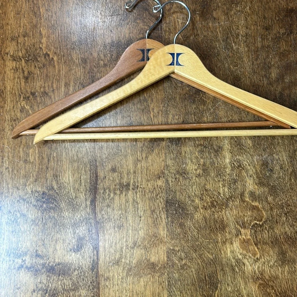 Wooden Clothes Hangers Set‎ of 2